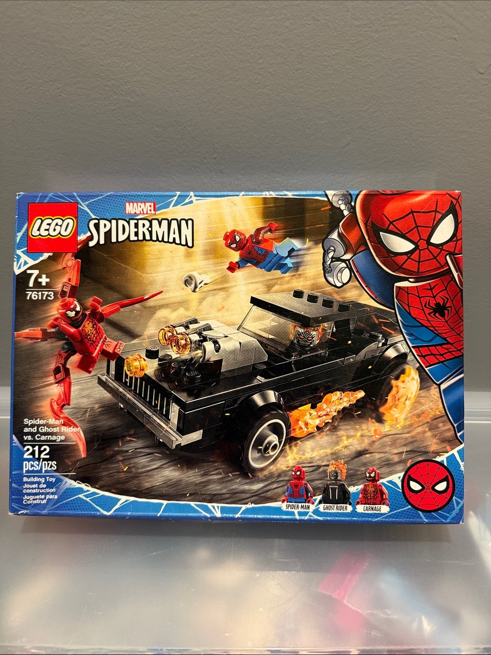 Lego Spider-Man and Ghost Rider vs Carnage 76173